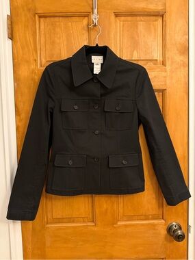 Celine Vintage 2000’s Black Utility Jacket